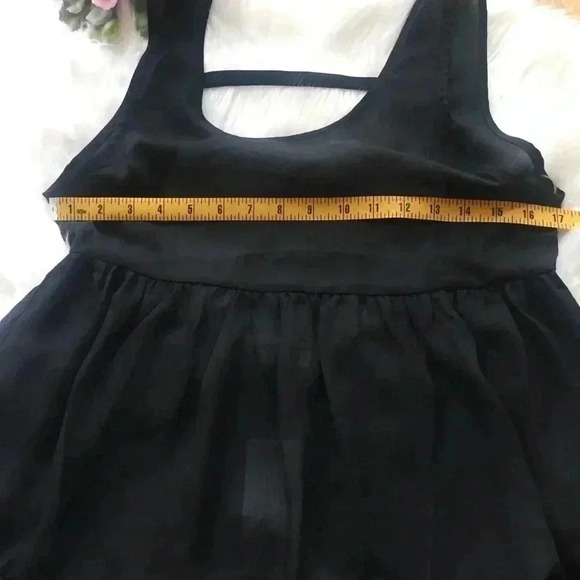 NWT Tobi Black Dress with Open Back - Picture 5 of 6